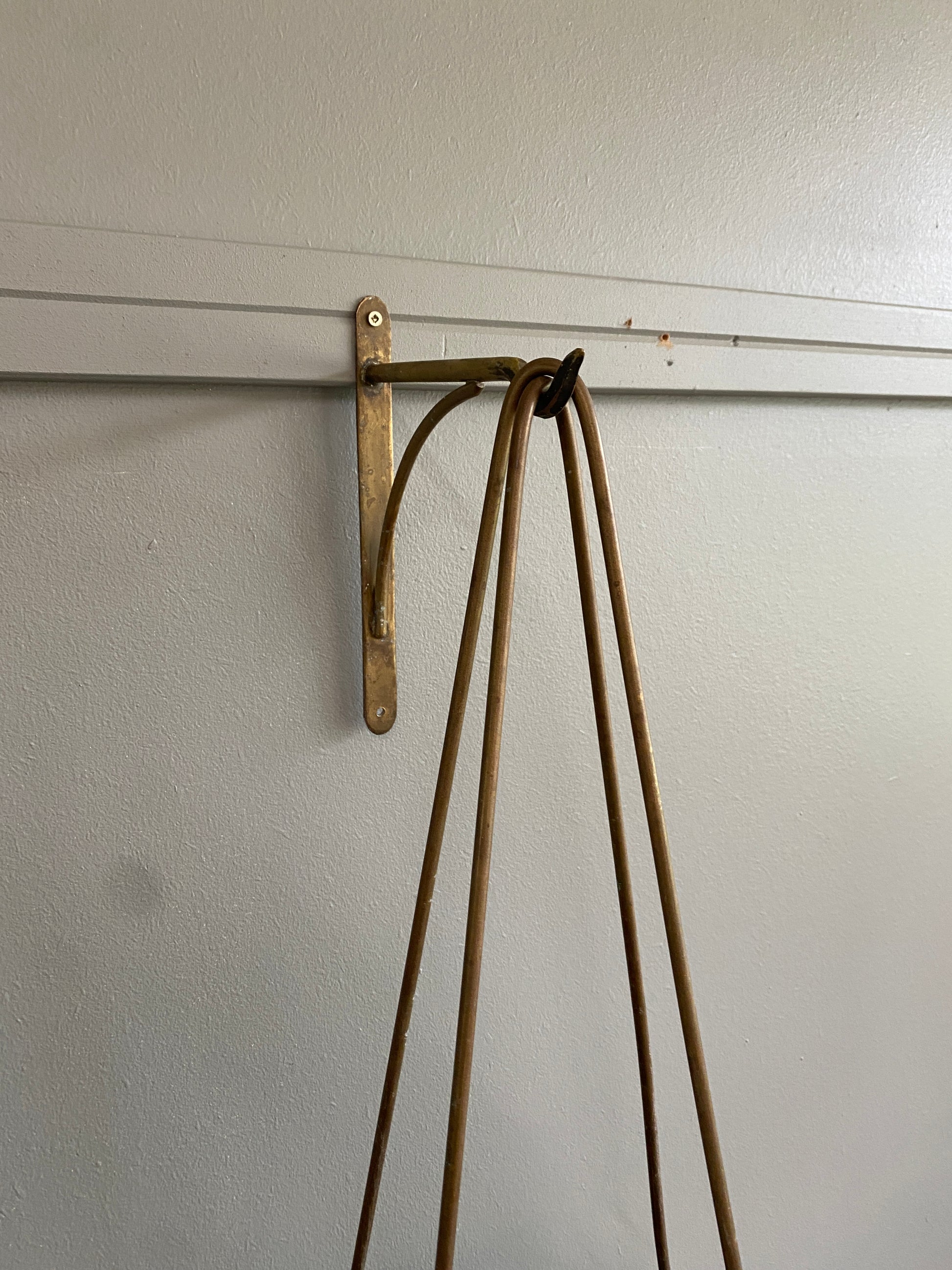 antique plant hanger Antique Copper Plant Hanger – Plots & Pickles