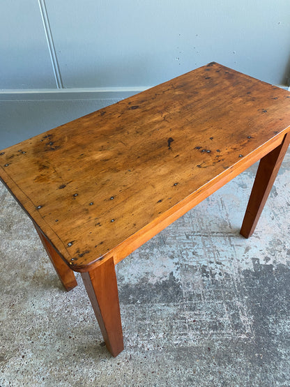 Antique Custom Made Kauri Side Table