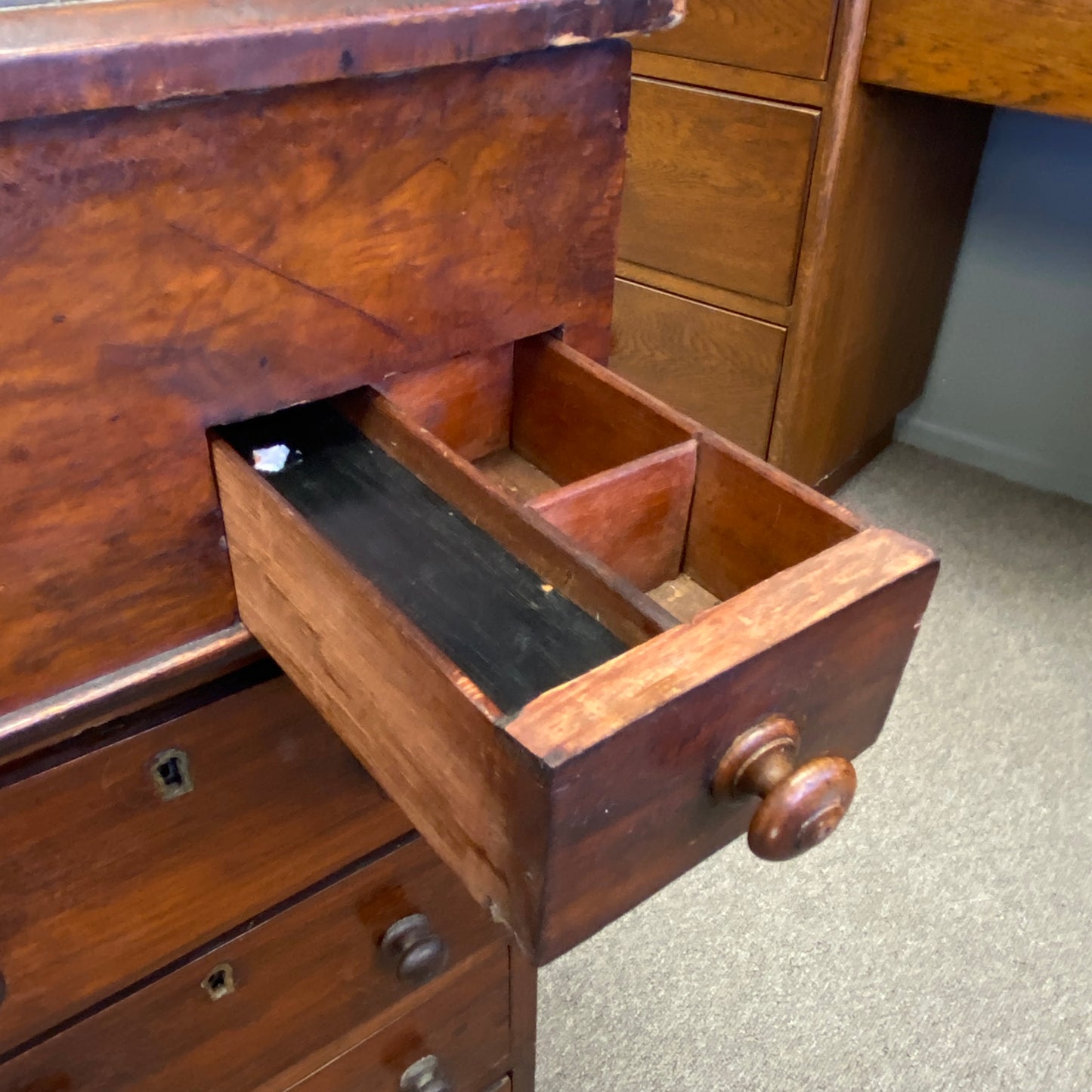 Antique Davenport Ladies Writing Bureau