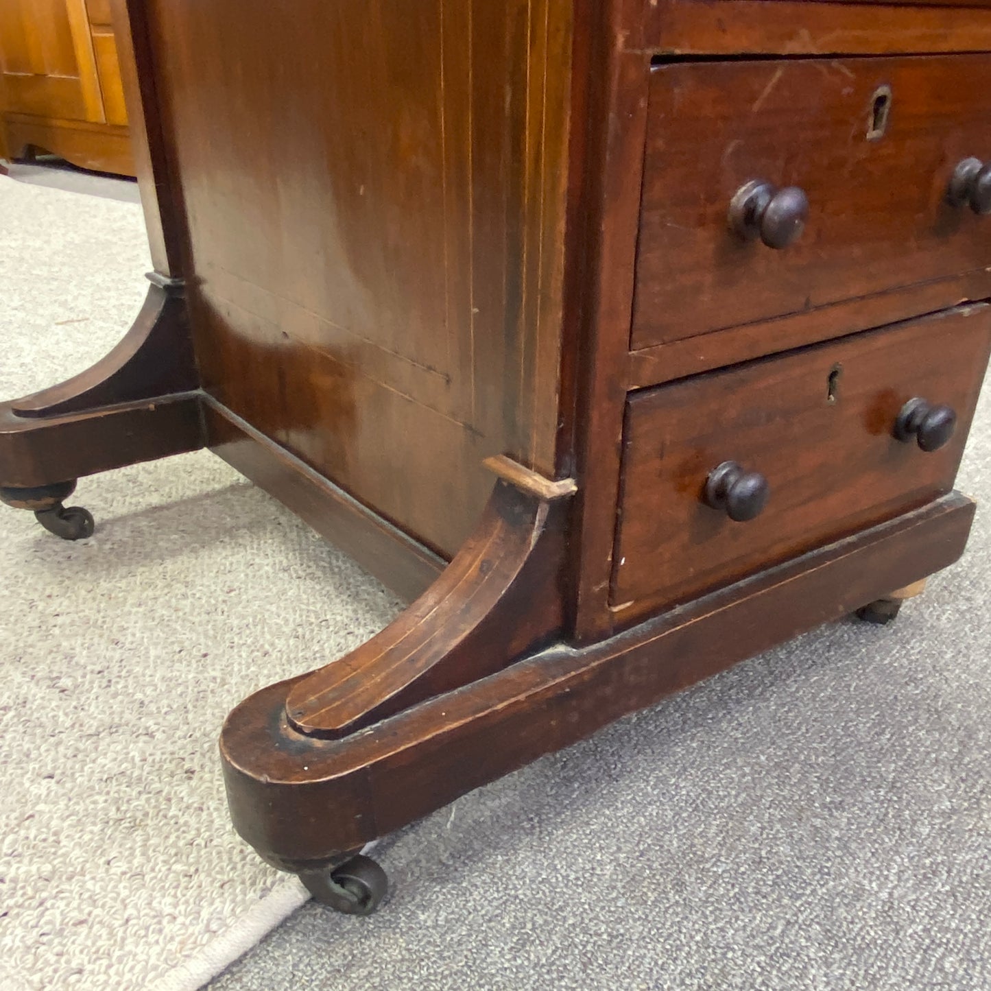 Antique Davenport Ladies Writing Bureau