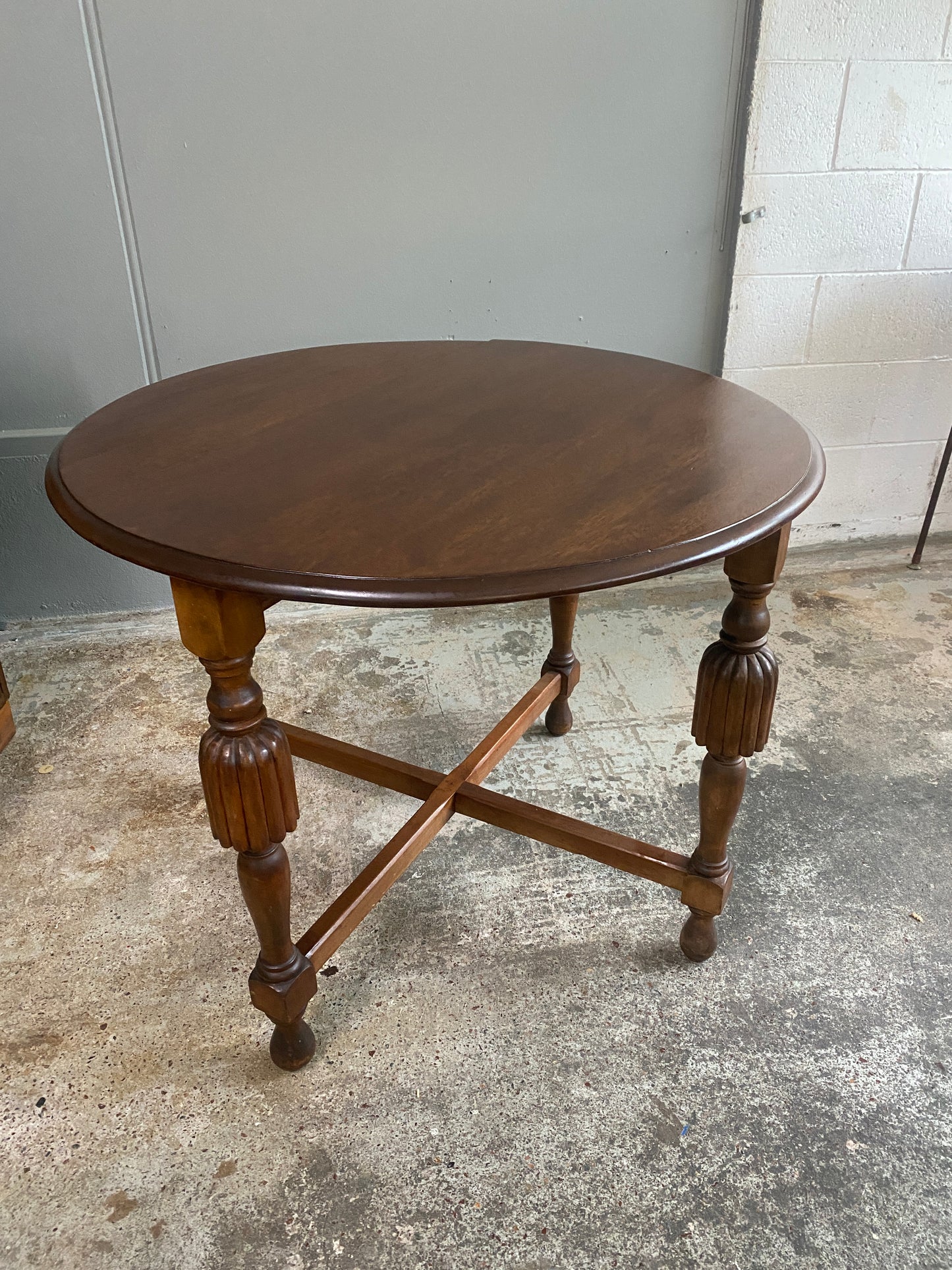 Antique Edwardian Walnut Occasional Table