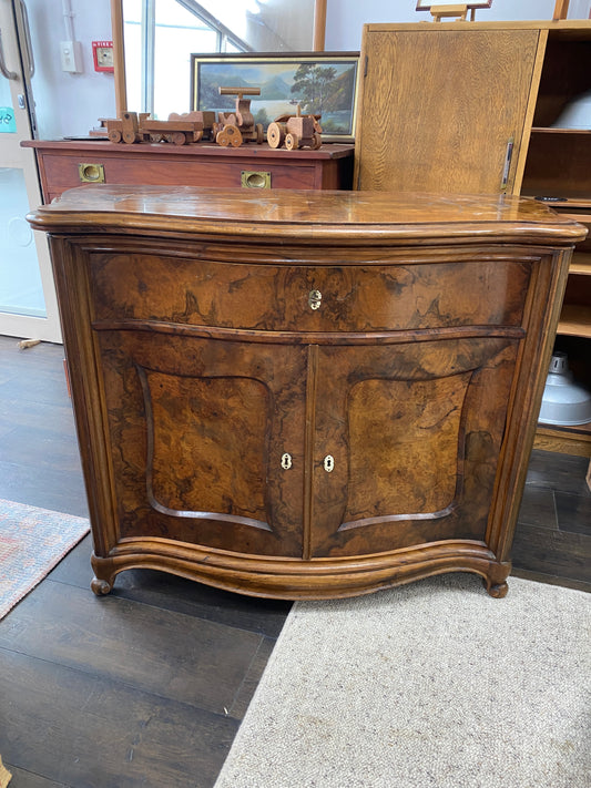Antique French Burr Walnut Sideboard