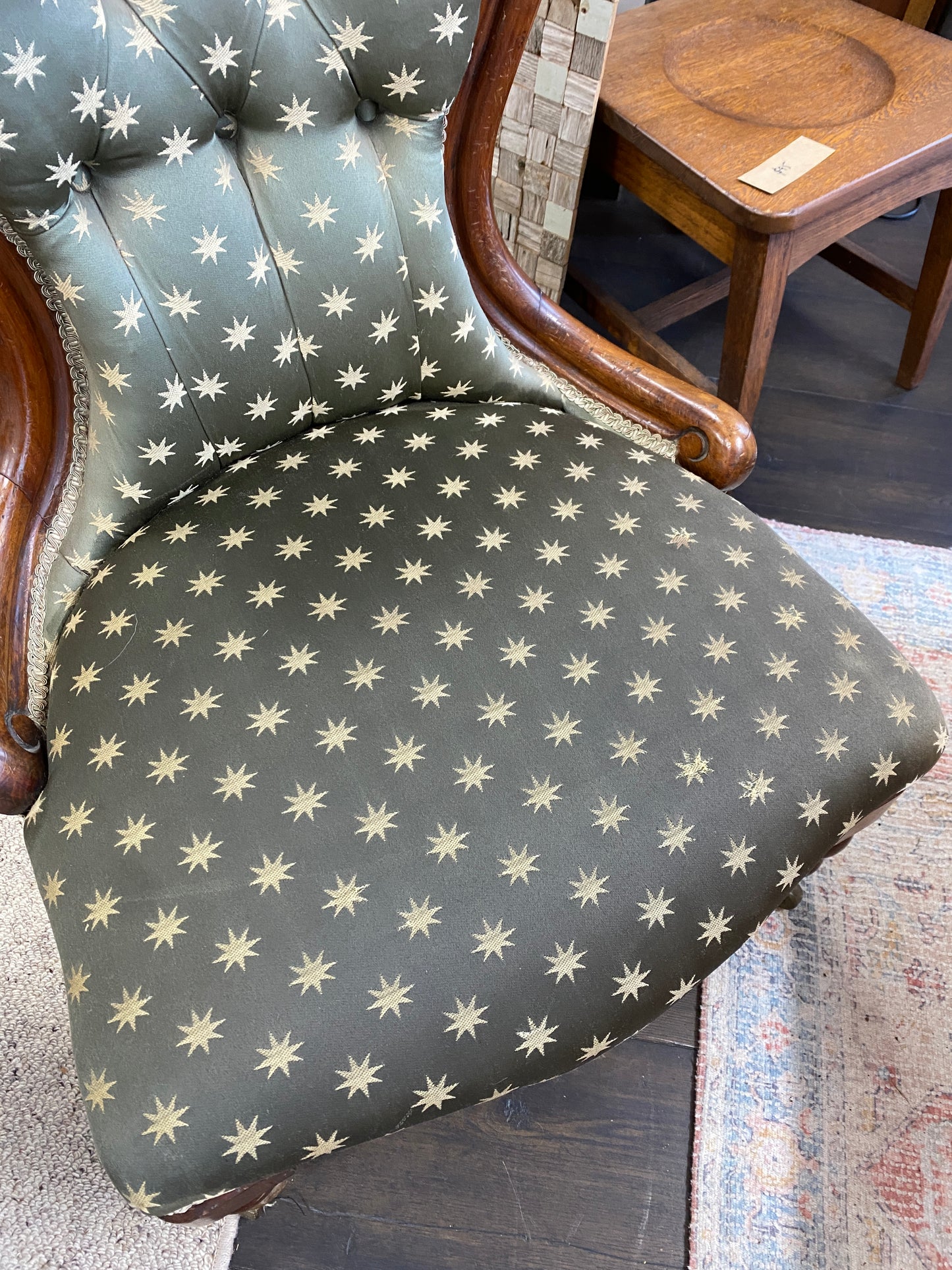 Antique Kauri Grandmother Chair