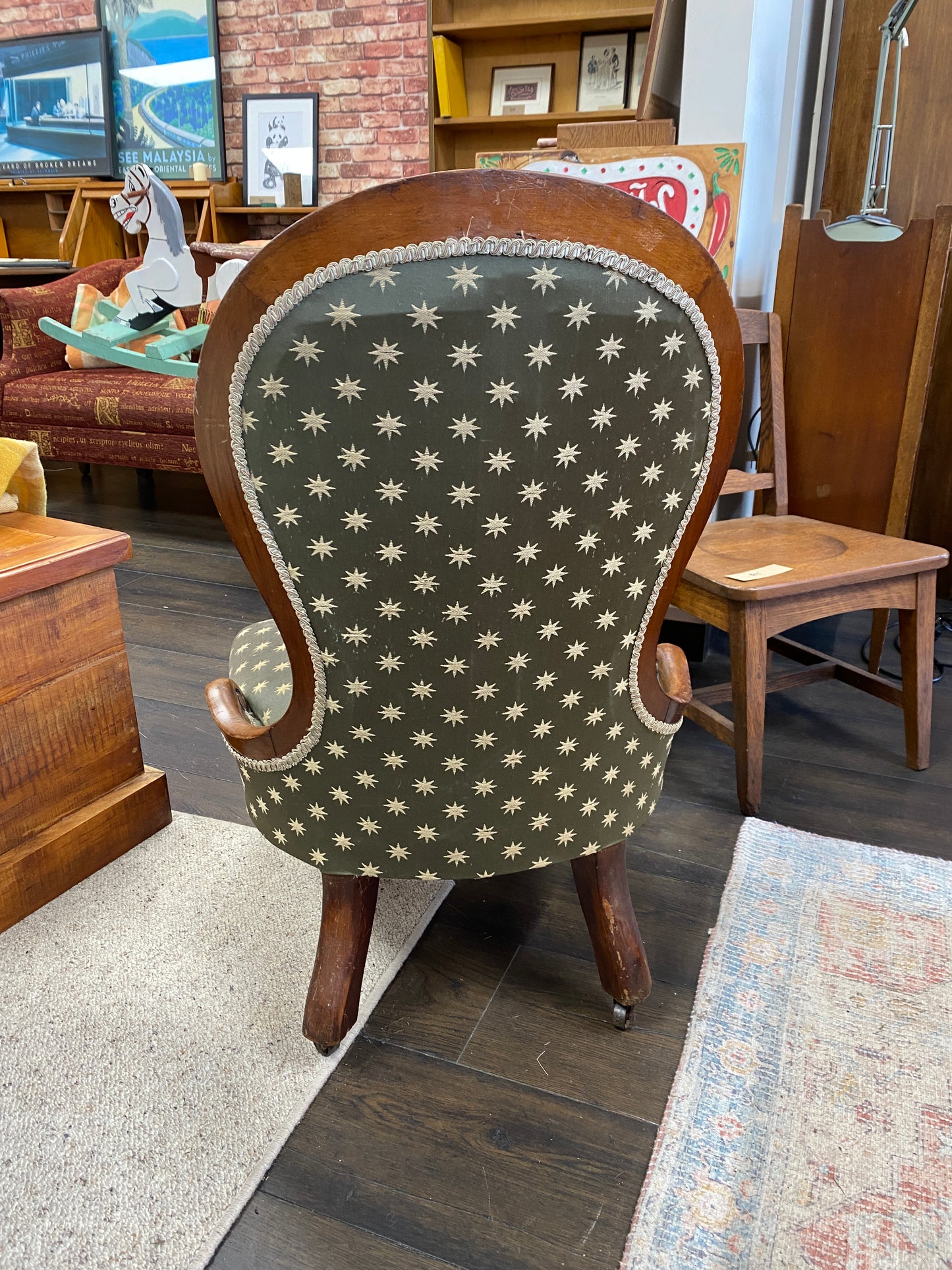 Antique Kauri Grandmother Chair