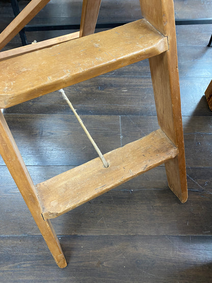 Antique Native Timber Step Ladder
