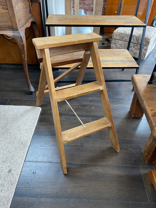 Antique Native Timber Step Ladder