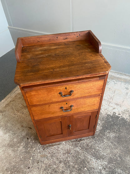 Antique Oak Drinks Cabinet