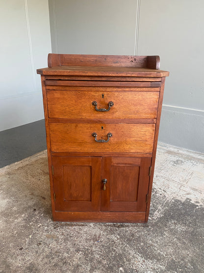 Antique Oak Drinks Cabinet