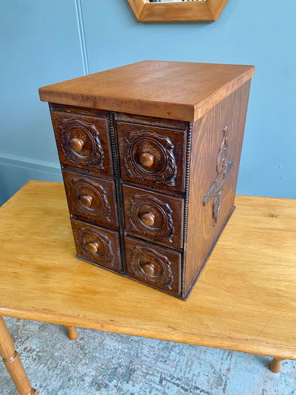 Antique Singer Custom Made Sewing Box