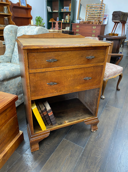 Antique Solid Oak Cabinet