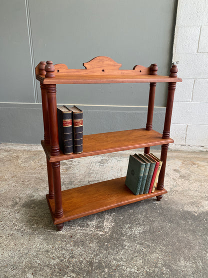 Antique Solid Rimu Bookshelf