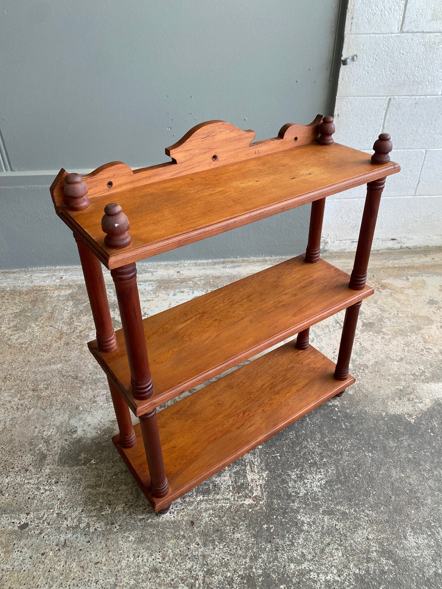 Antique Solid Rimu Bookshelf