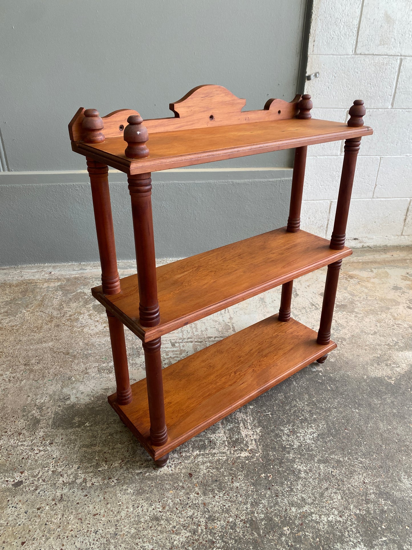 Antique Solid Rimu Bookshelf