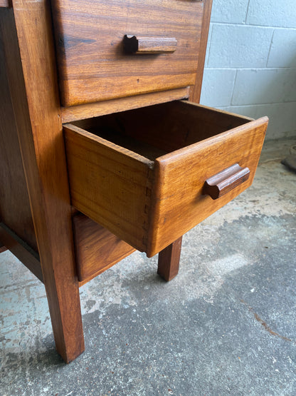 Antique Solid Timber Foreman's Desk