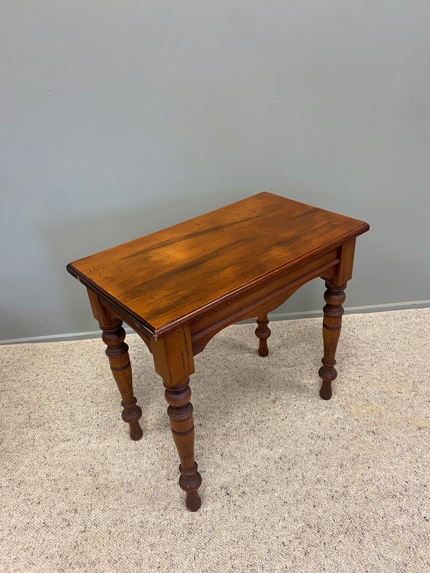 Antique Turned Side Table