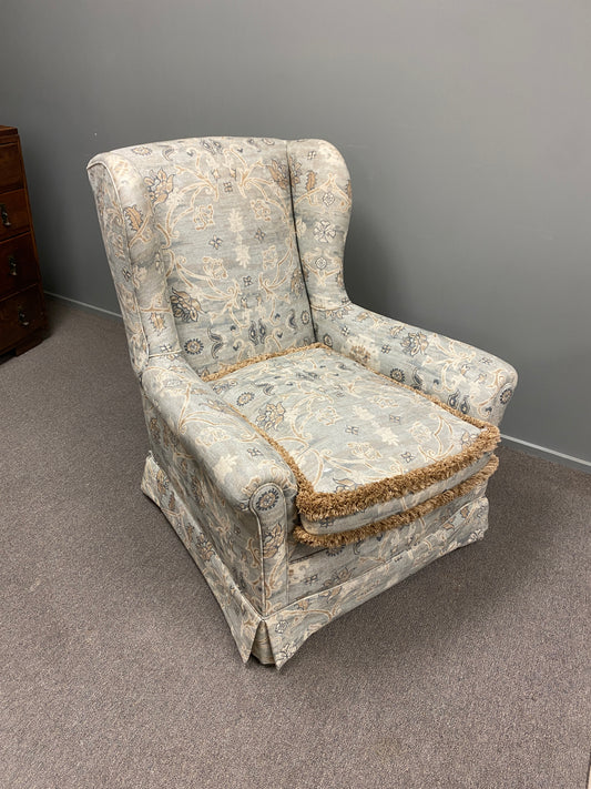 Antique Wingback Reading Chair