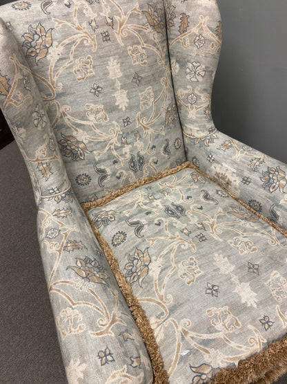 Antique Wingback Reading Chair