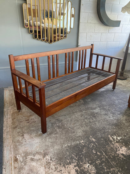 Antique Mission Style Rimu Settle