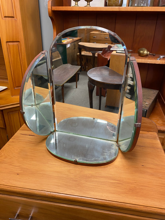 Art Deco 3 Piece Dressing Table Mirror
