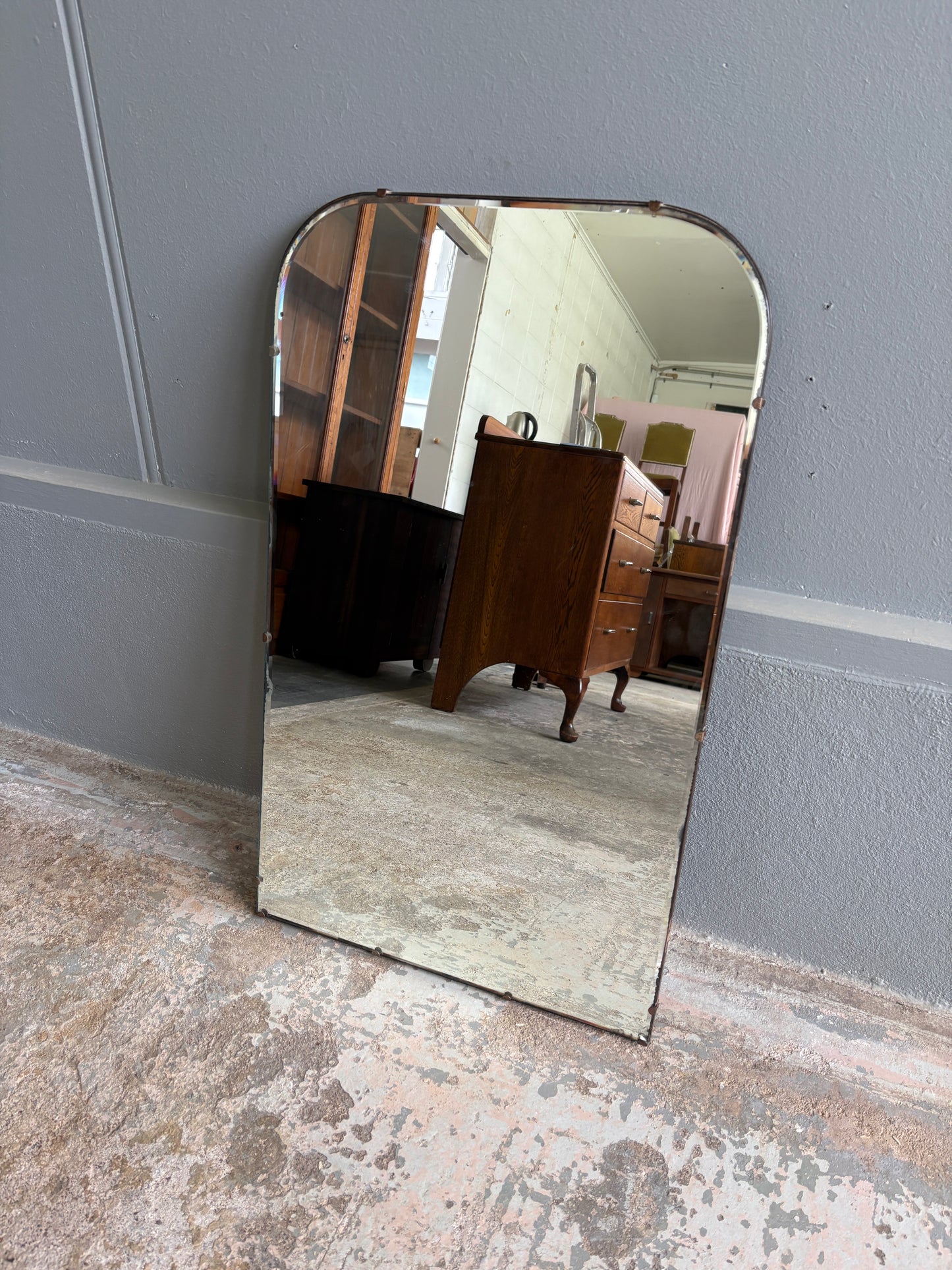 Art Deco Bevelled Mirror
