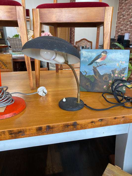 Art Deco Gooseneck Reading Light