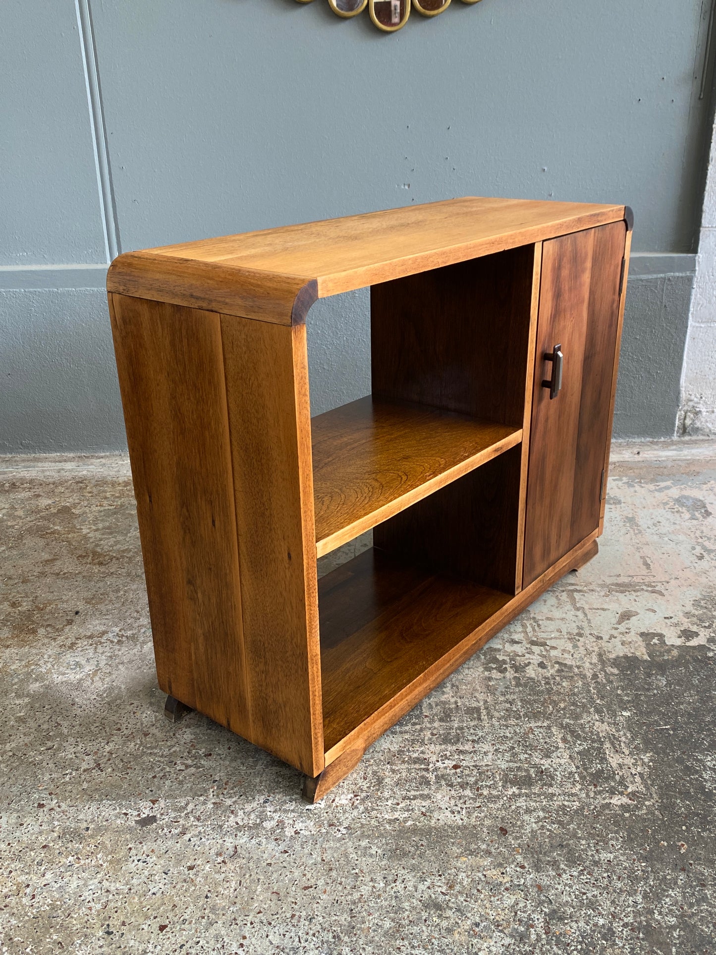Art Deco Kauri Bookcase