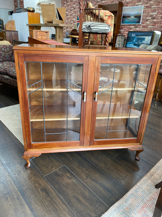 Art Deco Lead Light Cabinet