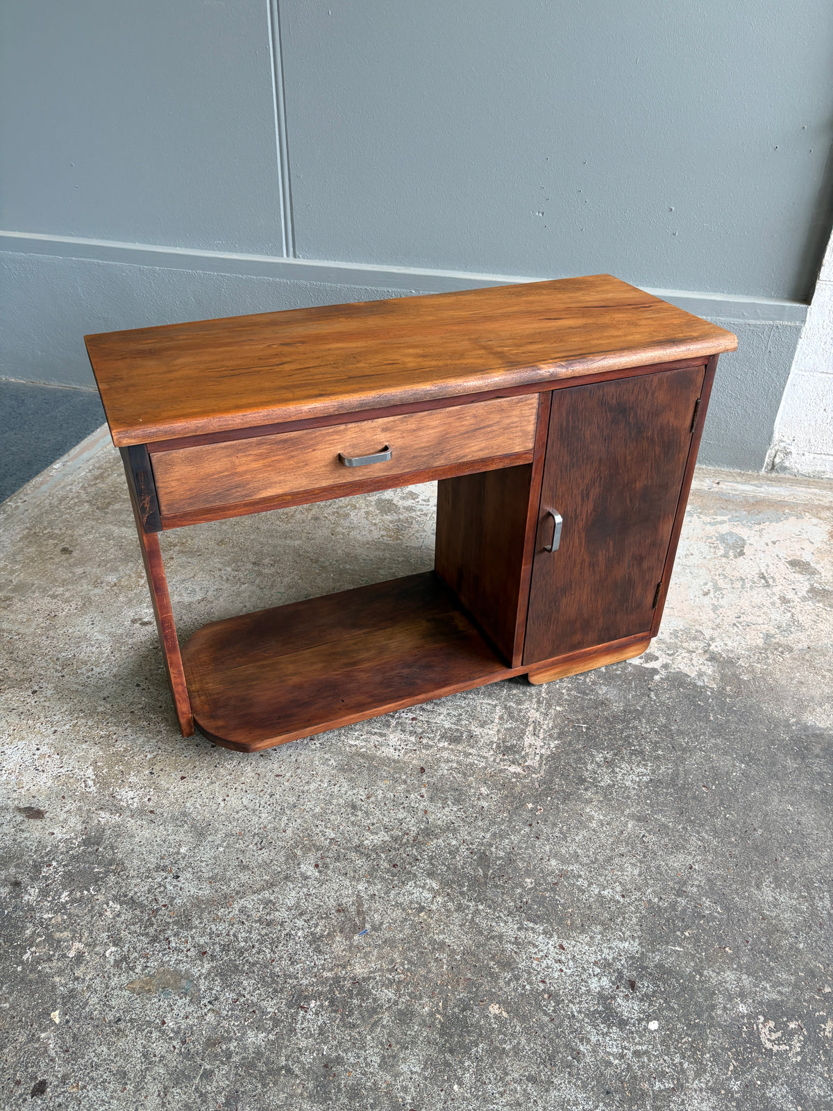 Art Deco Mahogany Telephone Table