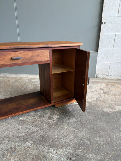 Art Deco Mahogany Telephone Table