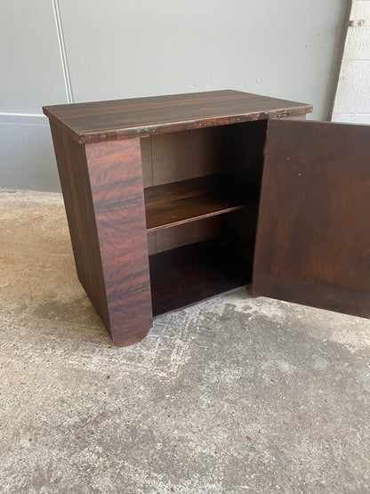 Art Deco Mahogany Veneer Cabinet