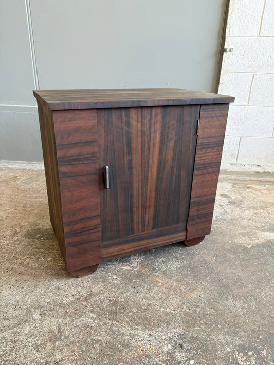 Art Deco Mahogany Veneer Cabinet