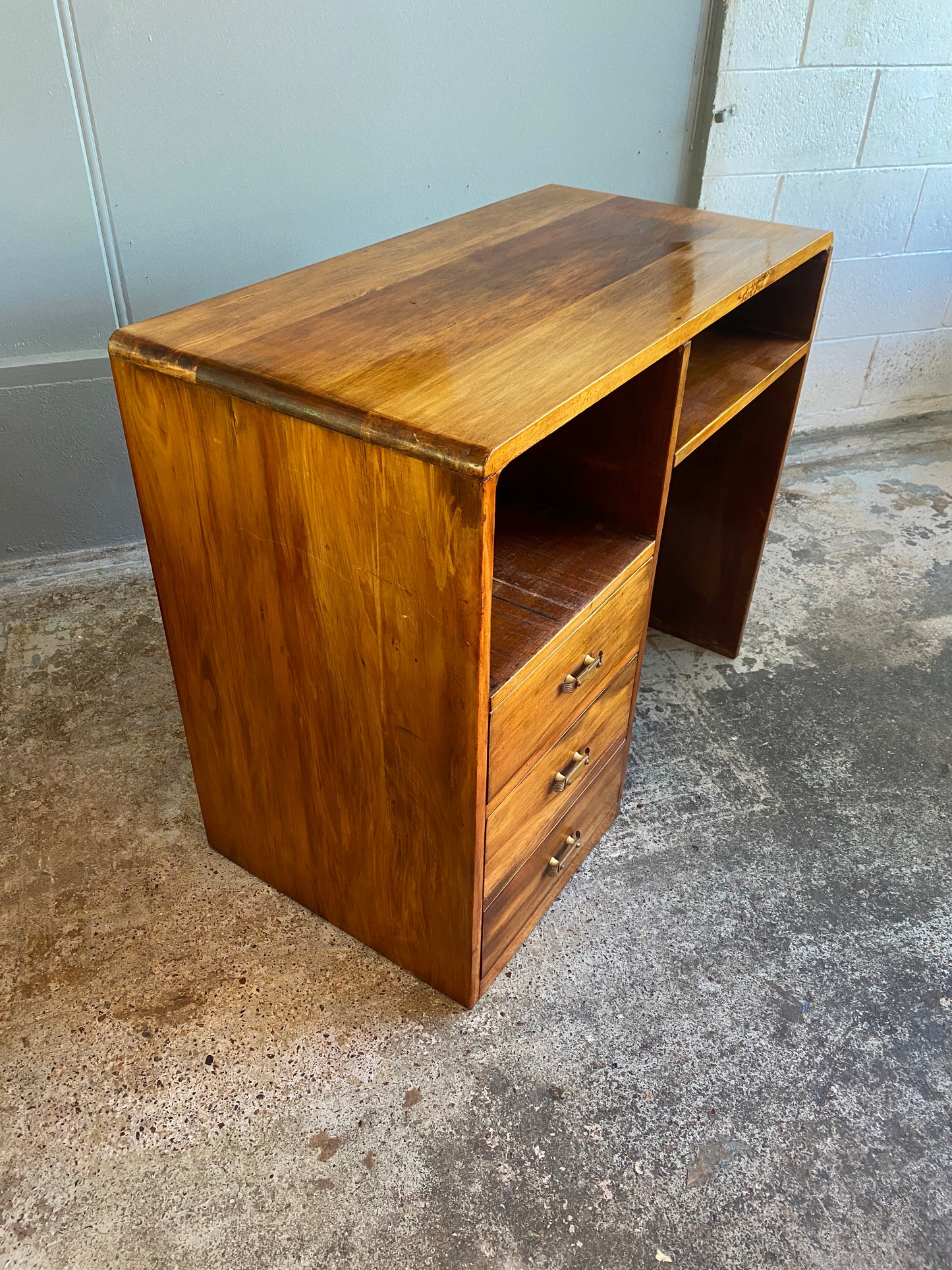 Art Deco Native Timber Desk