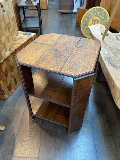 Art Deco Oak Occasional Table