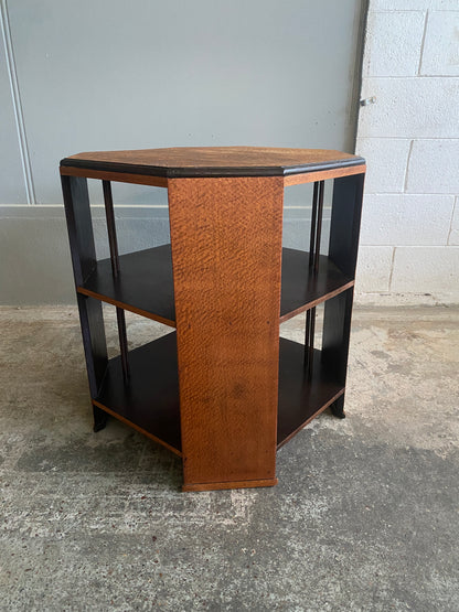 Art Deco Octagonal Oak Occasional Table
