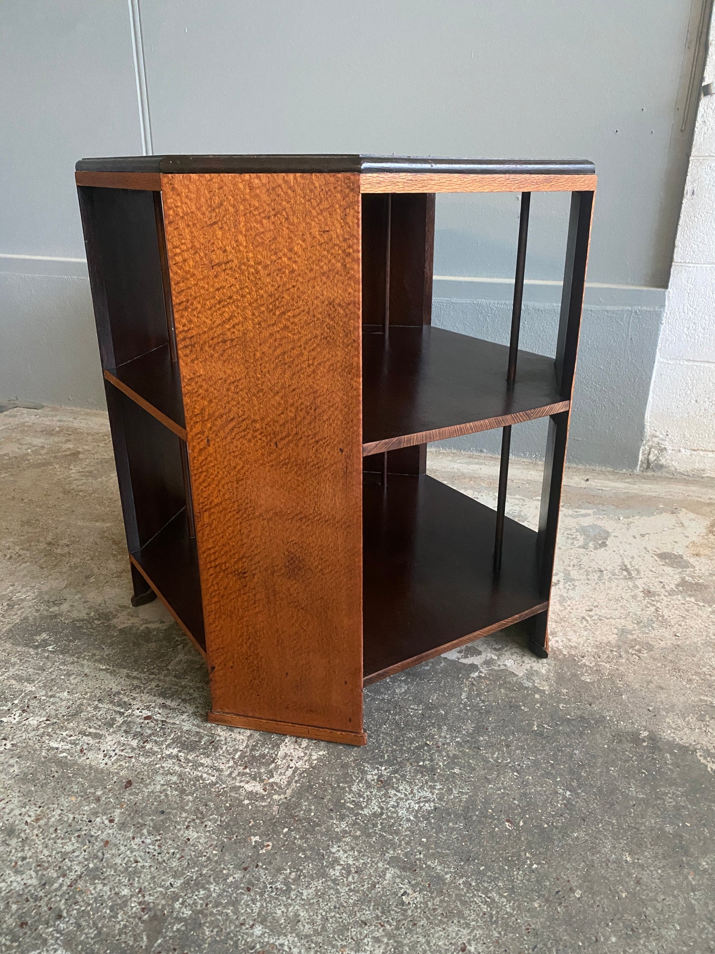 Art Deco Octagonal Oak Occasional Table