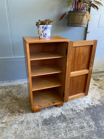 Art Deco Rimu Tall Night Stand