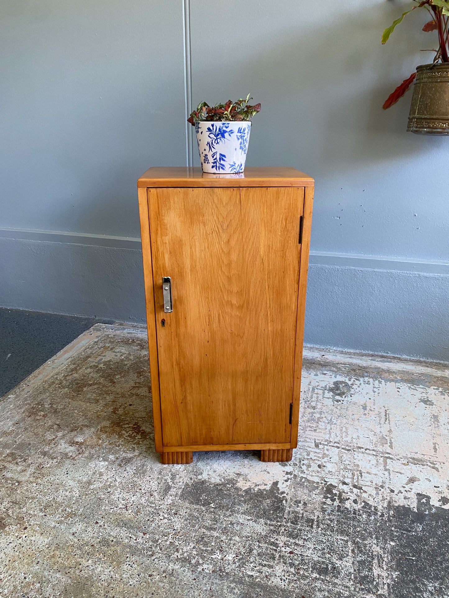 Art Deco Rimu Tall Night Stand