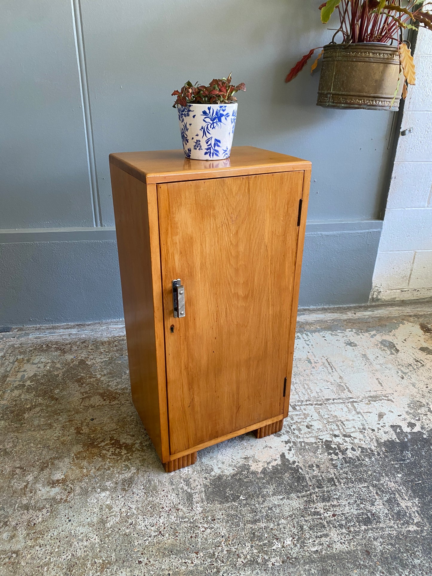 Art Deco Rimu Tall Night Stand