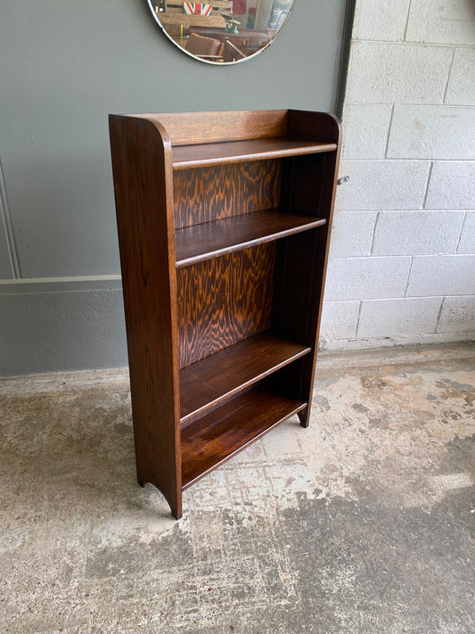 Art Deco Solid Oak Bookcase