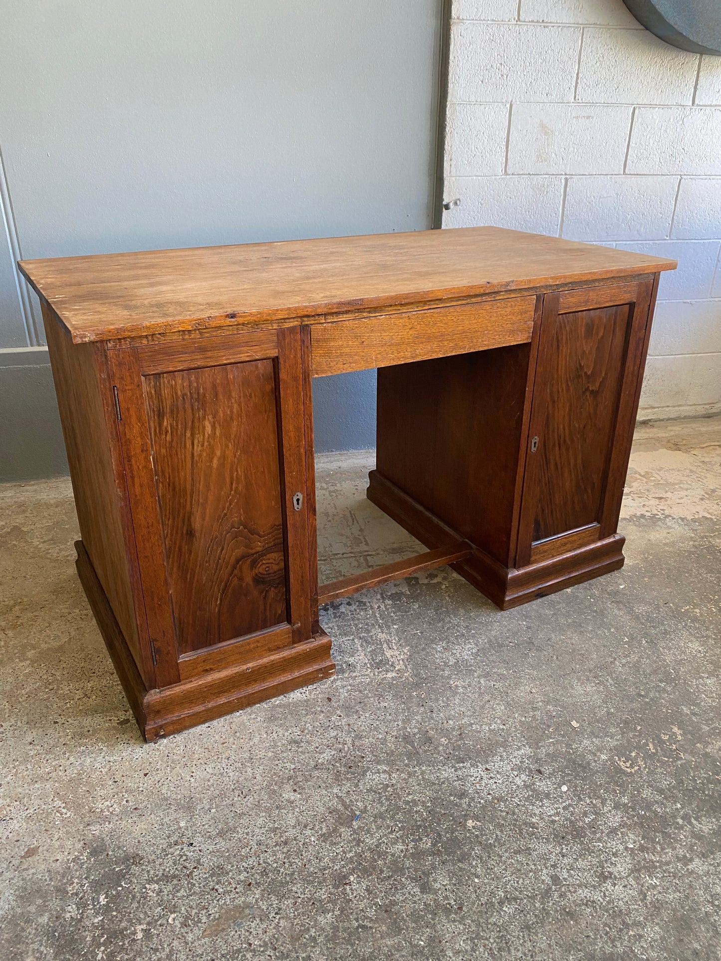 Art Deco Solid Oak Desk