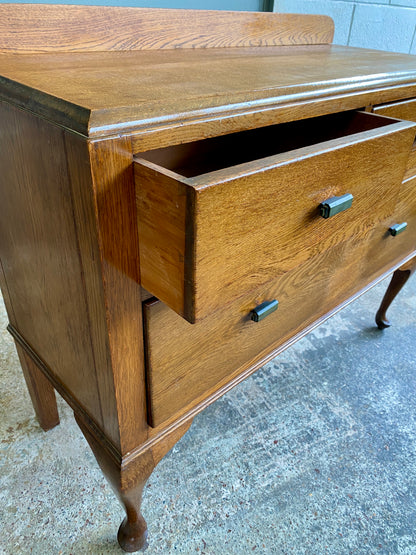 Art Deco Solid Oak Drawers