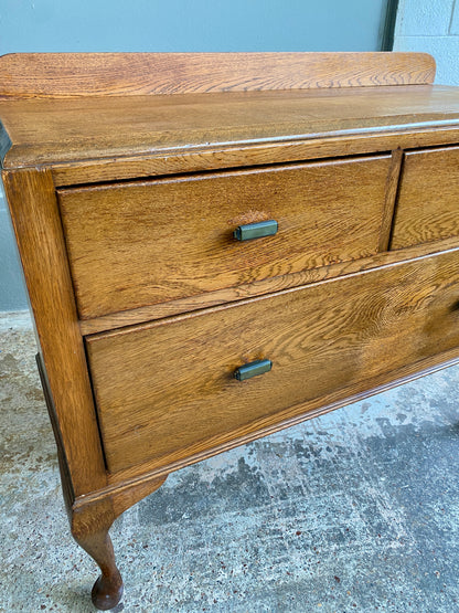 Art Deco Solid Oak Drawers