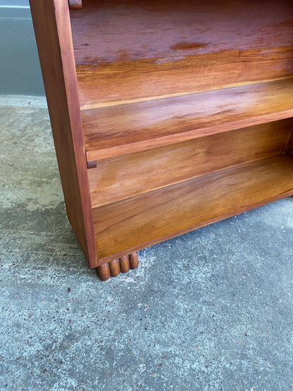 Art Deco Walnut Small Bookcase
