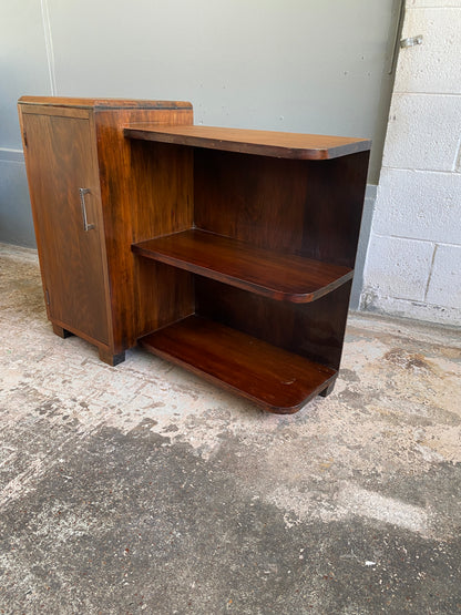 Art Deco Wooden Side Cabinet