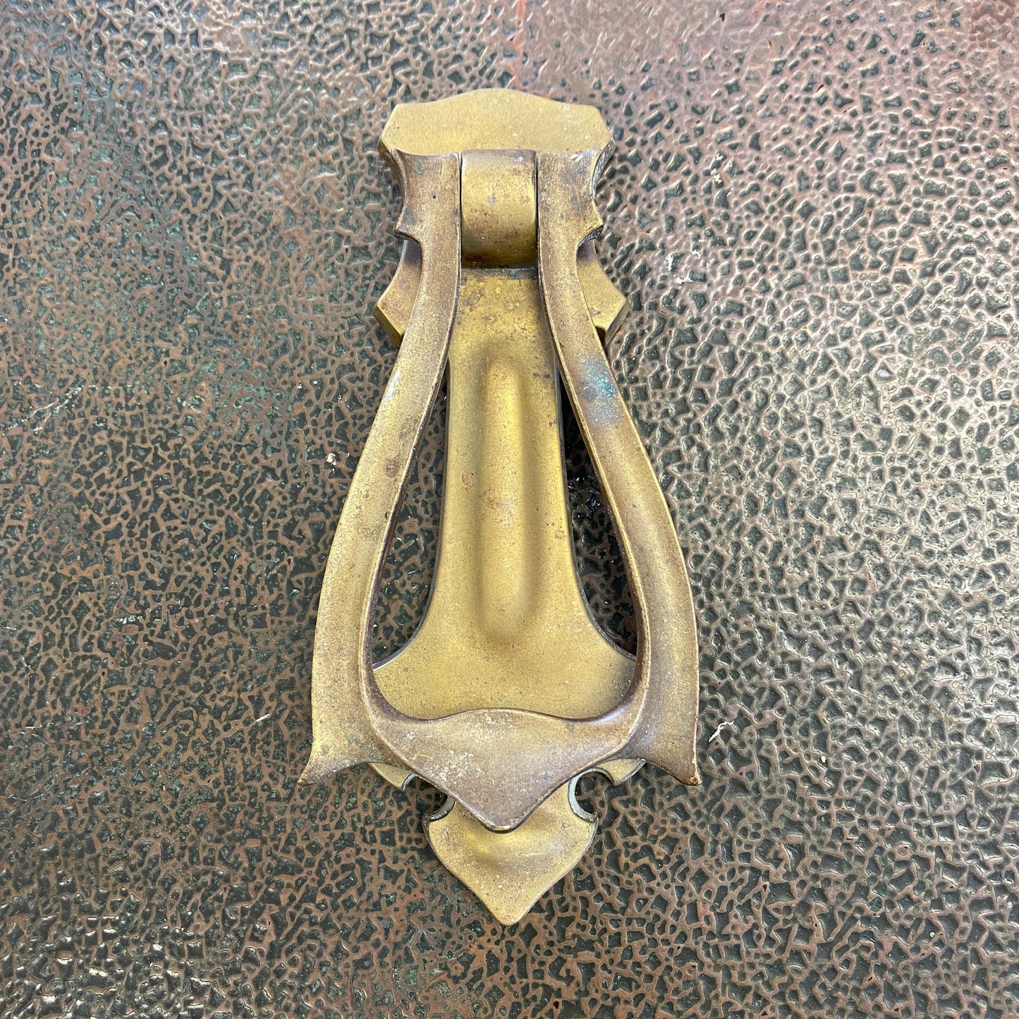 Art Nouveau/Arts & Crafts Brass Door knocker 1890-1920