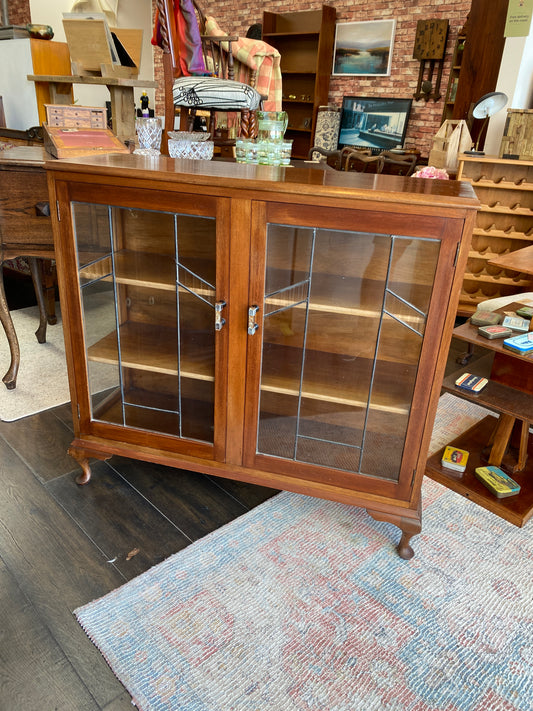 Art Deco Lead Light Cabinet