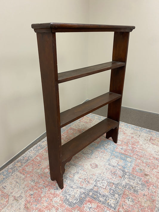 Arts & Crafts Mahogany Slender Bookcase