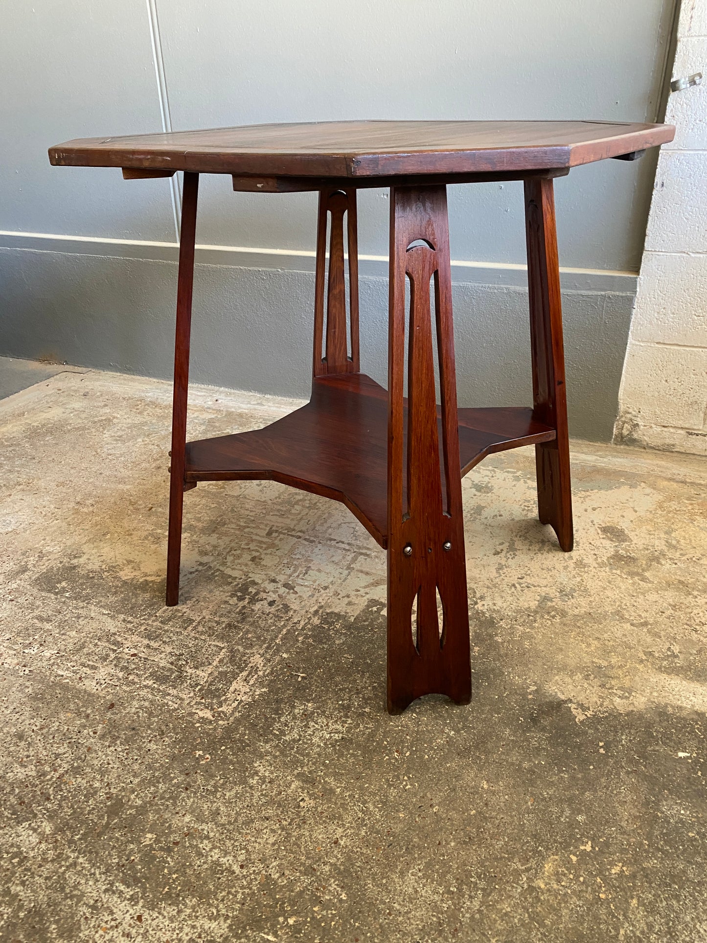 Arts & Crafts Matai Octagonal Occasional Table