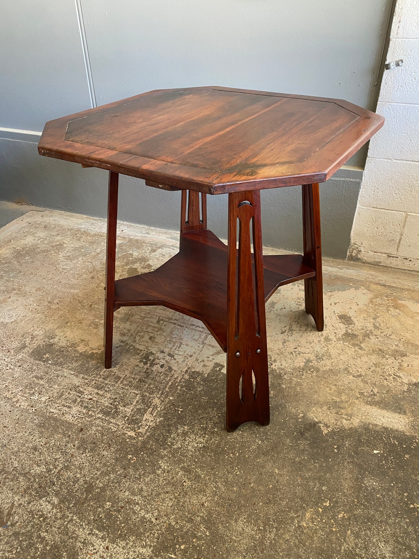 Arts & Crafts Matai Octagonal Occasional Table