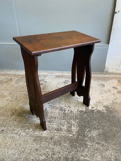Arts & Crafts Oak Organ/Piano Stool